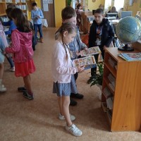 Návštěva knihovny 2022 - III. B